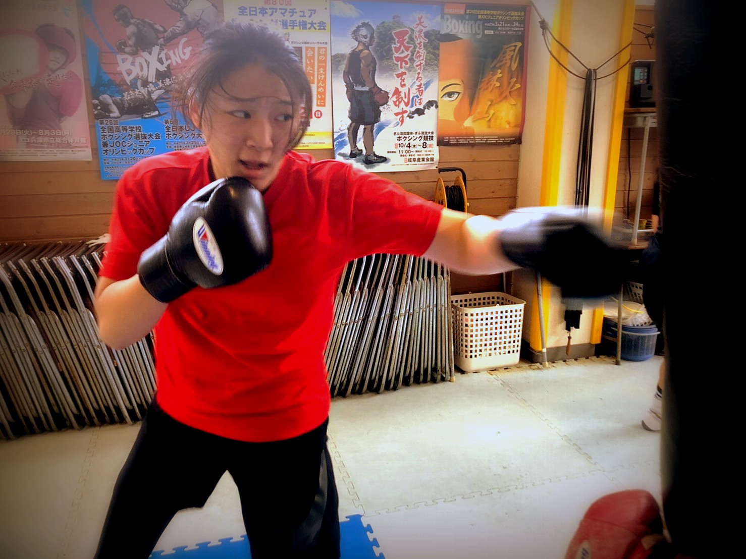 東京五輪 動画 全日本代表サンドバッグ打ち 女子 日本ボクシング連盟